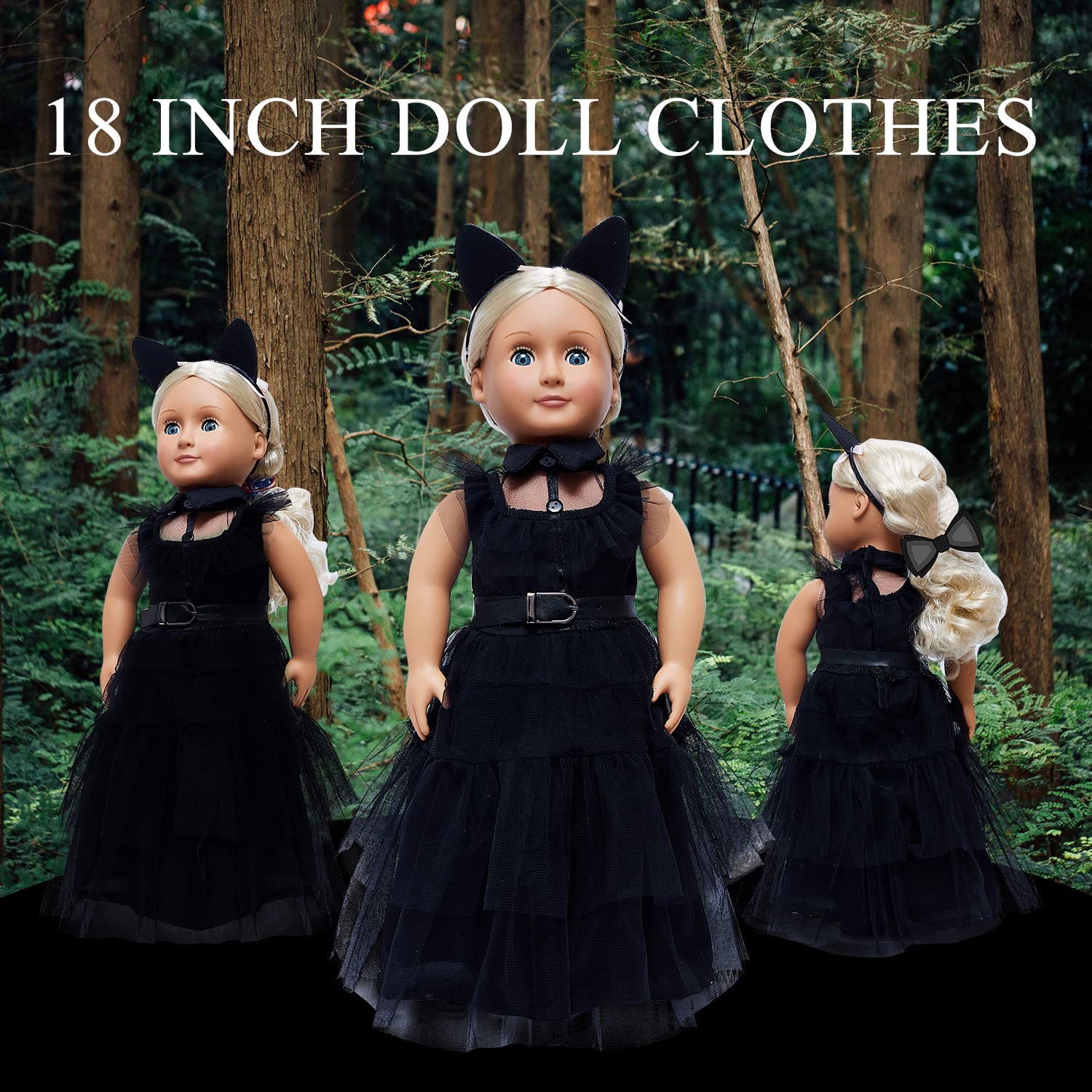 FEAYEA full outfit with layered skirt for pretend play and styling.
