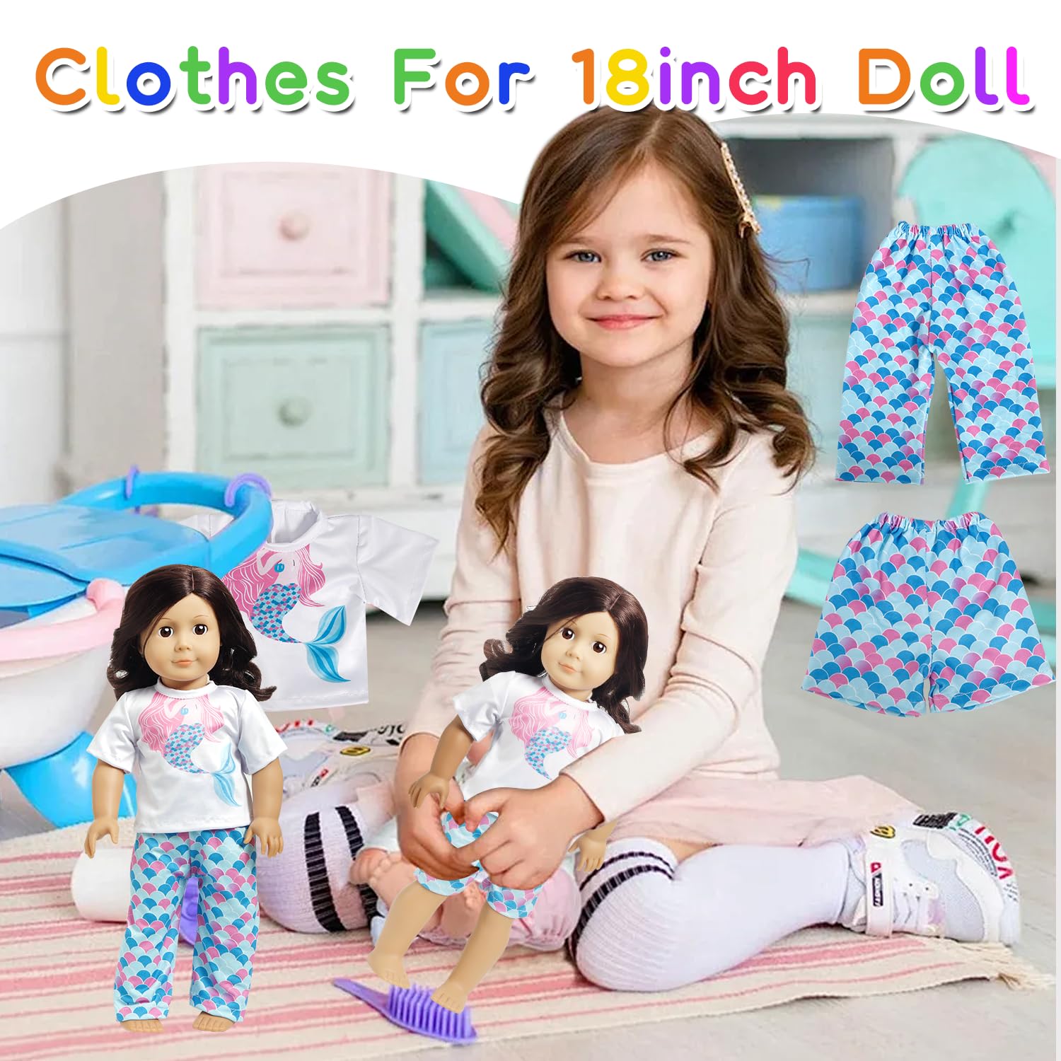 FEAYEA gift-ready doll clothes packaging image for holidays