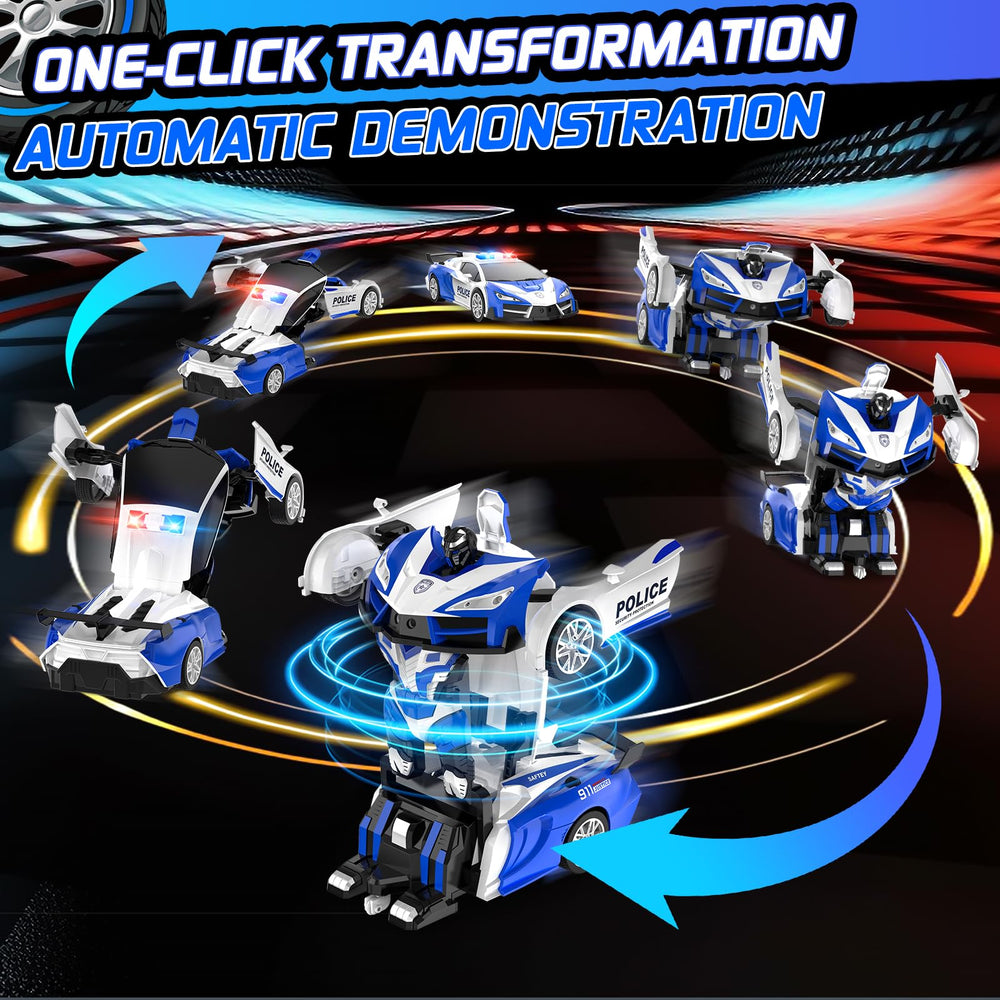 Febyhim RC car performing a 360-degree spin for versatile handling