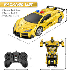 Febyhim auto demo button activates spins, lights, and exciting actions.