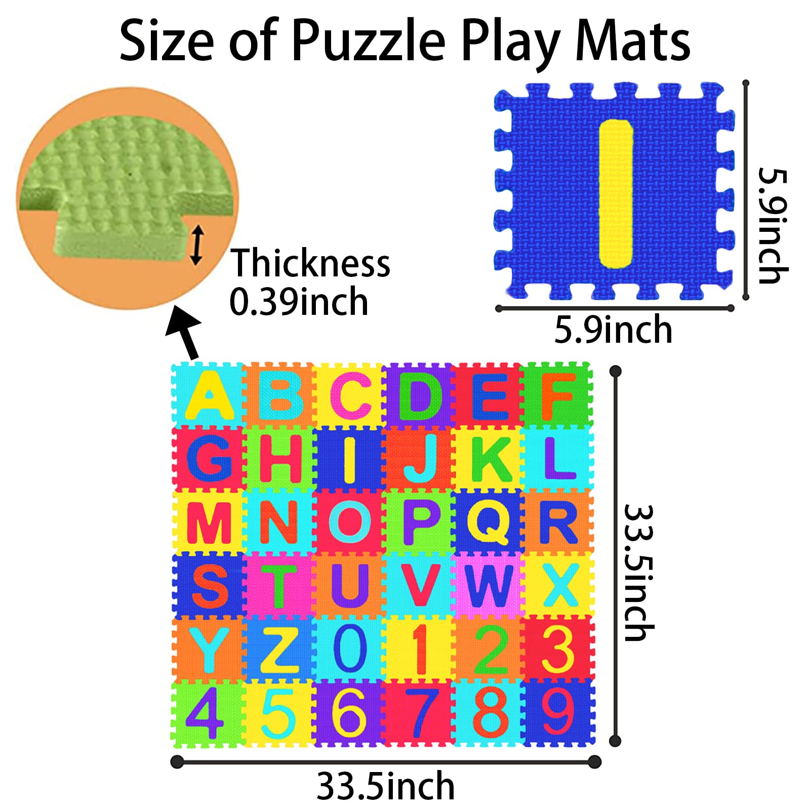 Febyyer play mat in a child's room used as a cushioned crawling area.