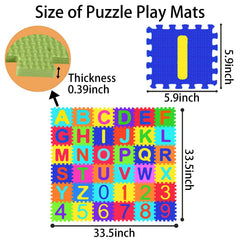 Febyyer play mat in a child's room used as a cushioned crawling area.