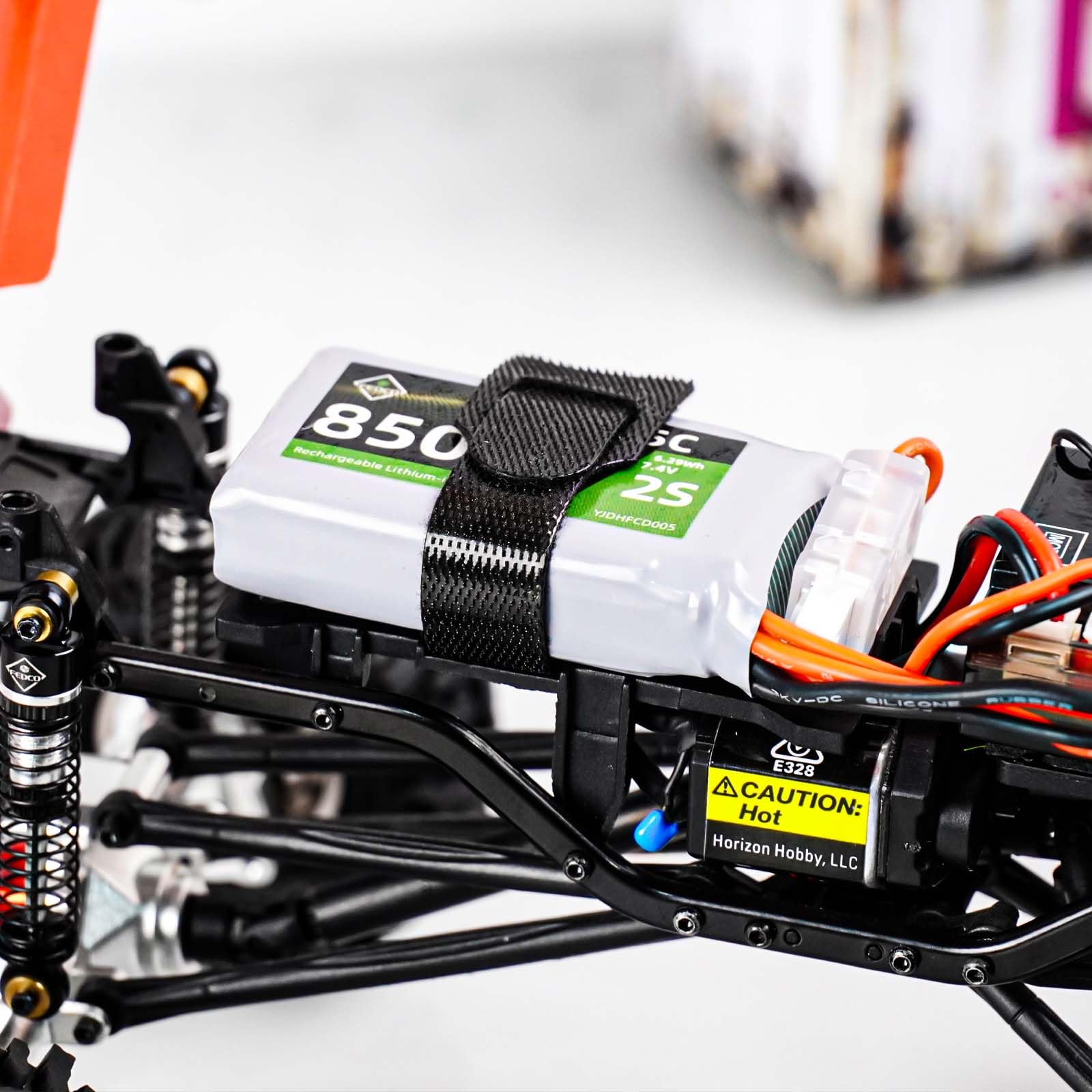 FEDCO compact design image emphasizes lightweight form for easy RC installation