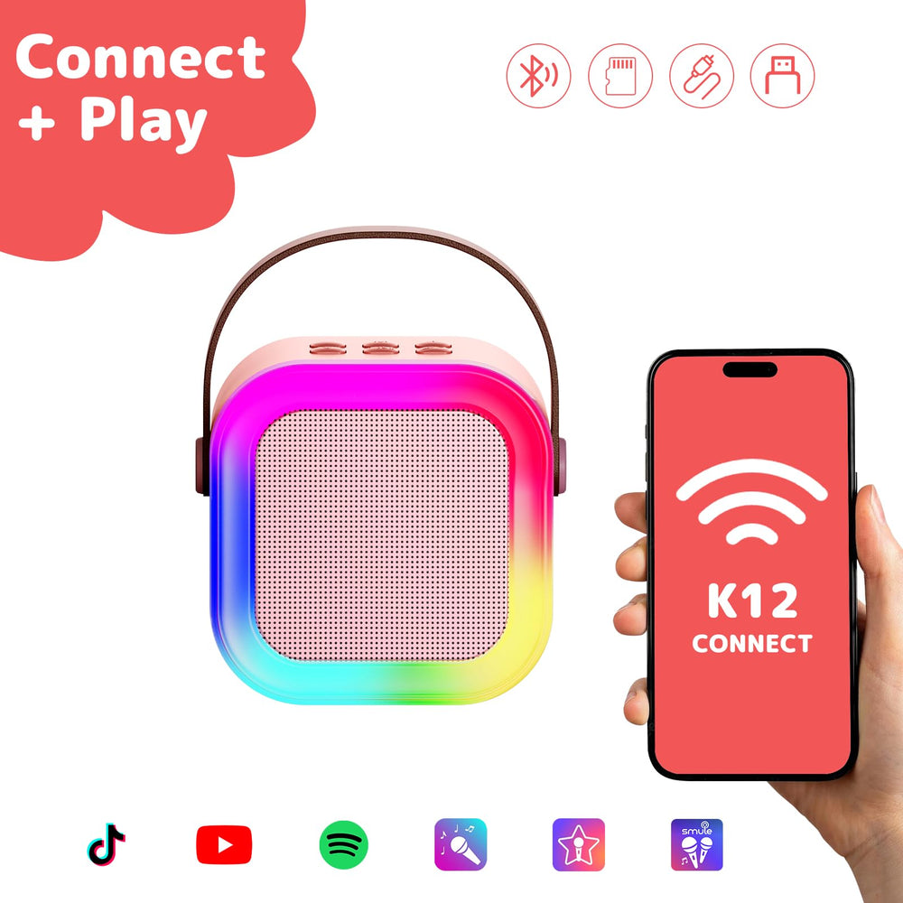 Fede karaoke unit featuring a voice changer for playful performances
