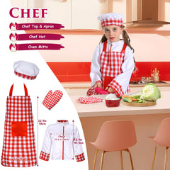 Fedio 14Pcs Toddler Dress Up Set construction worker vest top and hard hat for building adventures