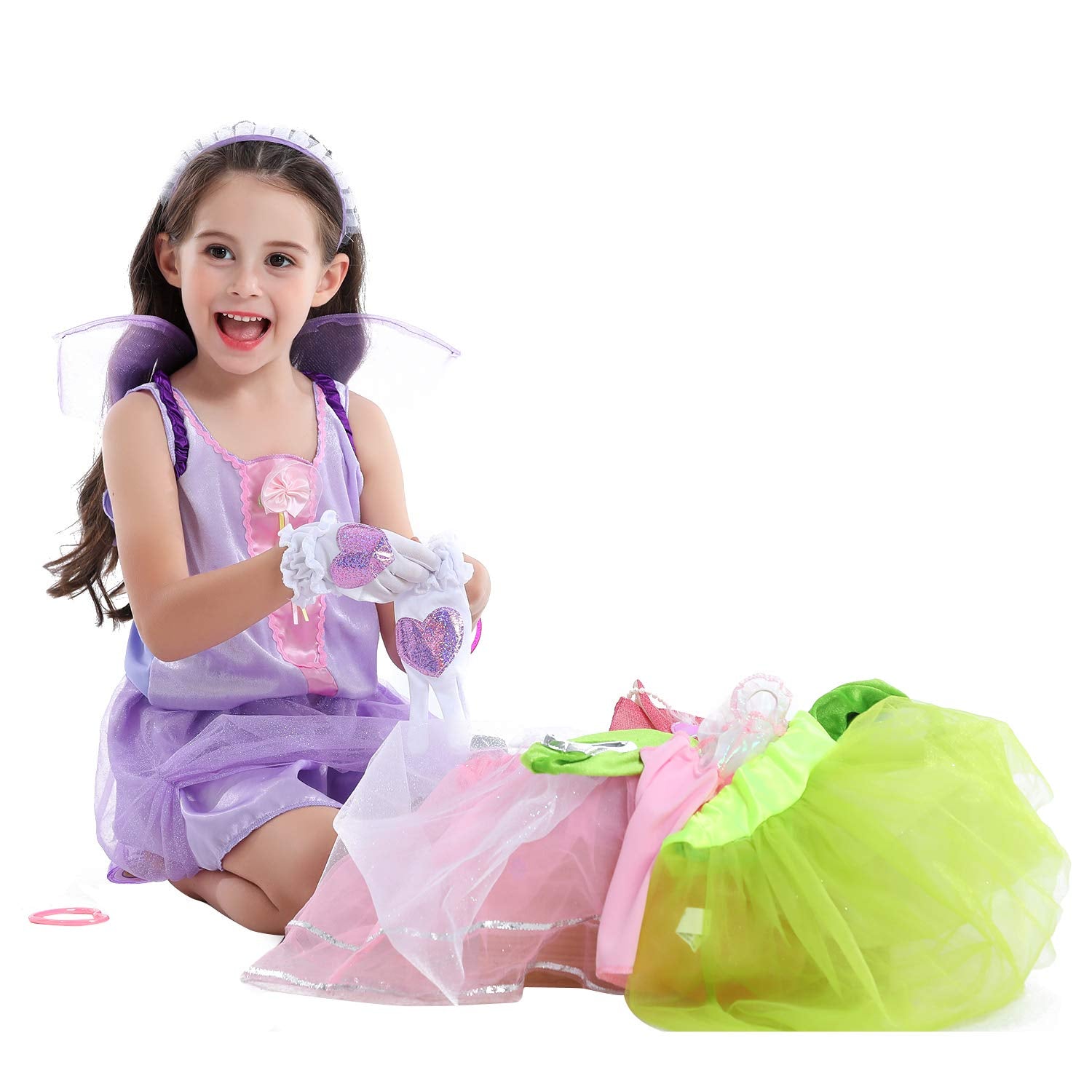 Fedio Dress Up Trunk ballerina costume supports graceful movement and daily play.
