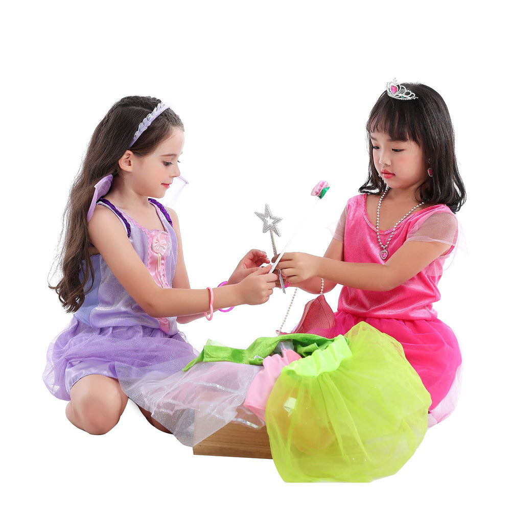 Fedio Dress Up Trunk princess dress invites dress-up creativity and storytelling.