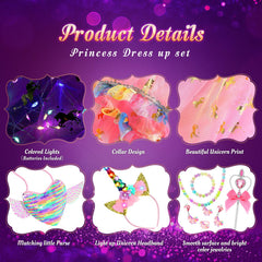Fedio pink princess wand completes dress-up scenes for storytelling.