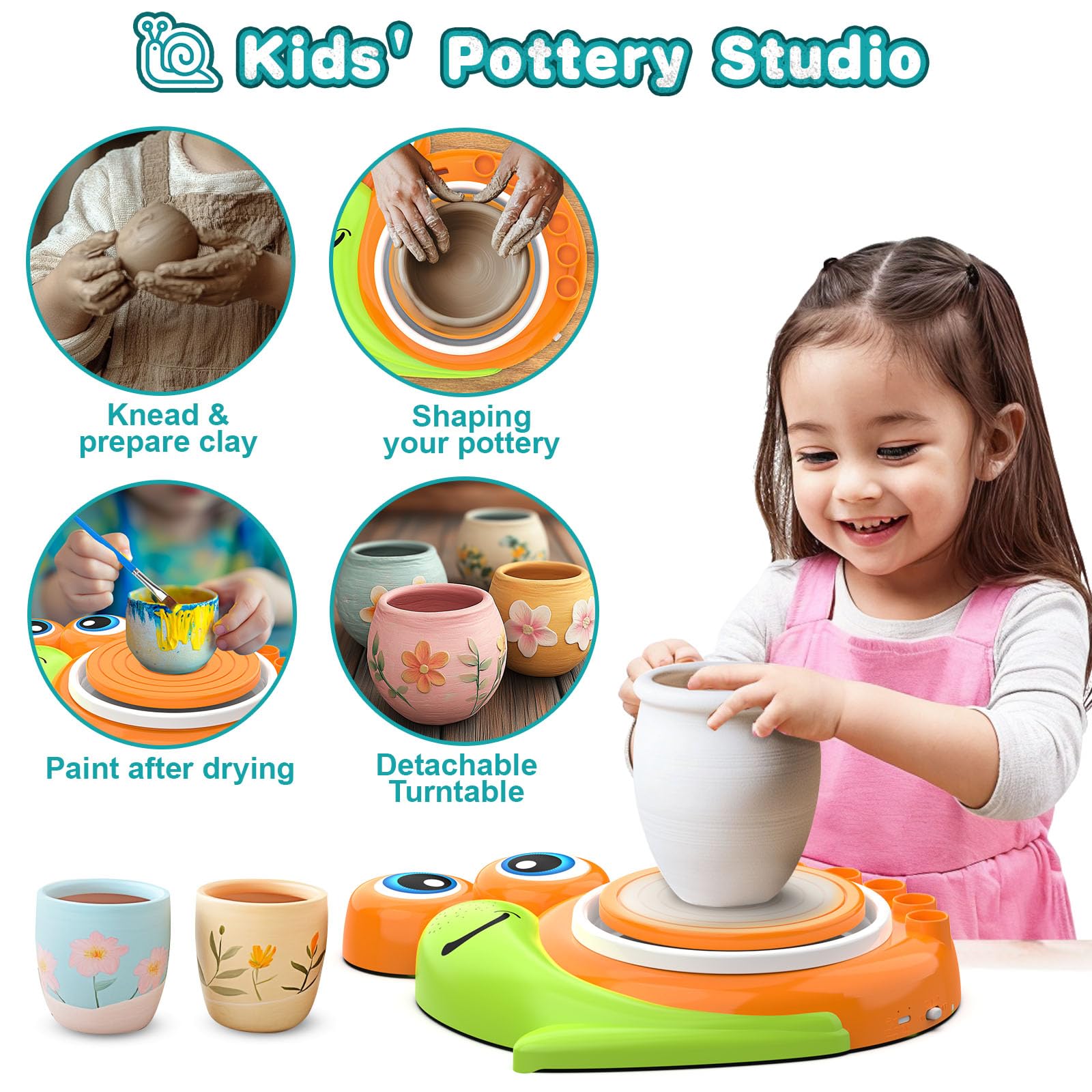 Fedonak clay sculpting tools for kids to shape and add detail.