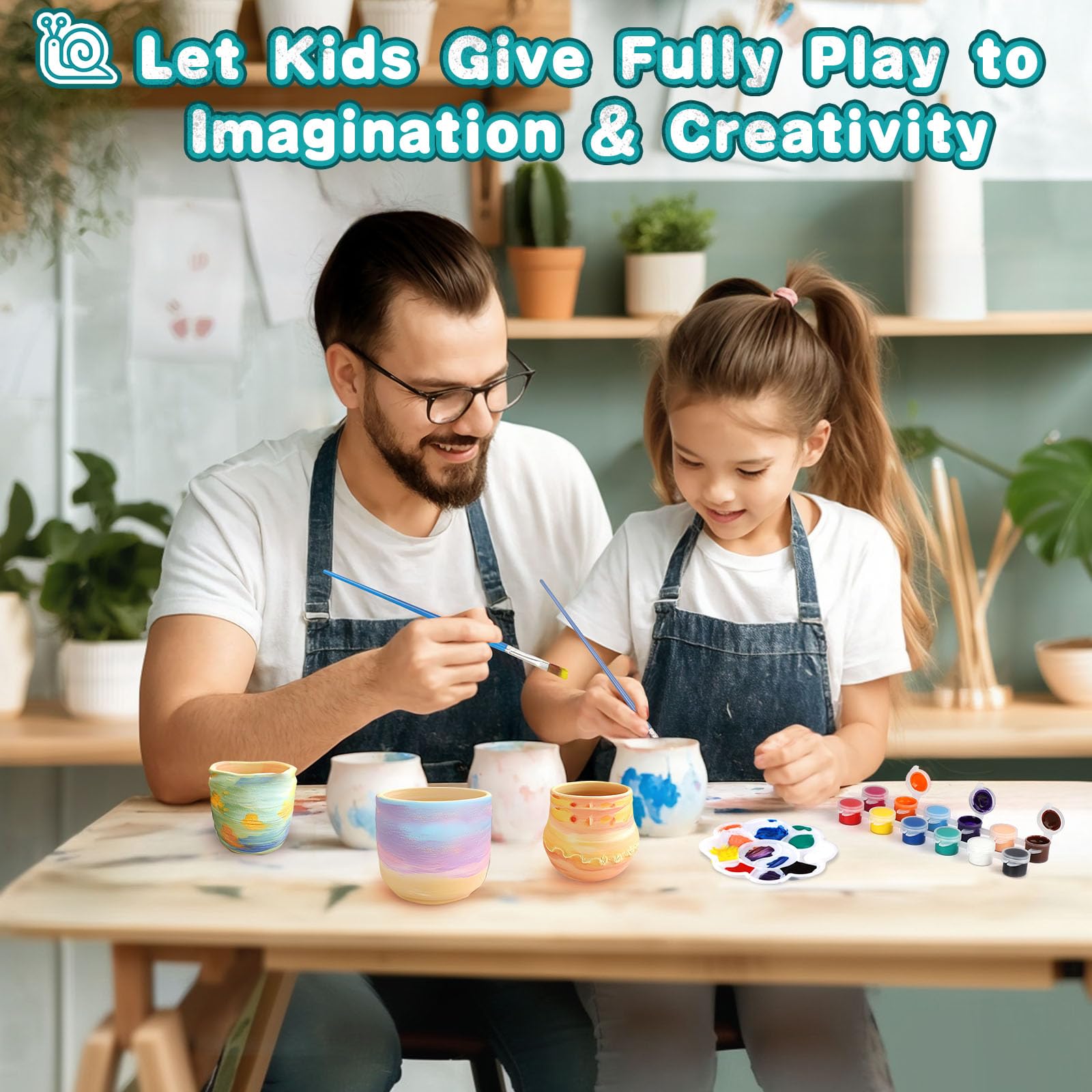 Fedonak gift-ready pottery kit ideal for birthdays and holidays.