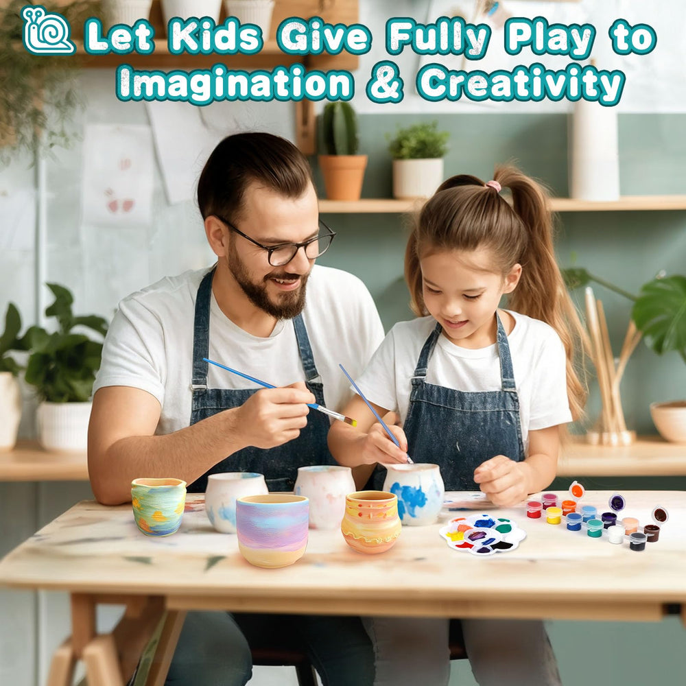 Fedonak gift-ready pottery kit ideal for birthdays and holidays.