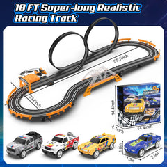 Fedonak slot track two-player race invites family competition and bonding.
