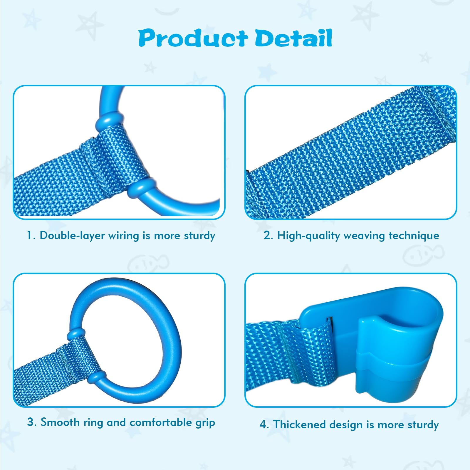 Feehope color-set rings boost visual engagement with bright, contrasting colors.