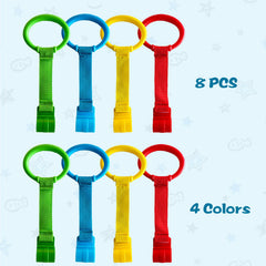 Feehope integrated handle makes attaching to playpens or cribs effortless.