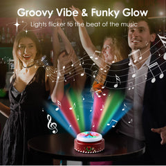 Feekoon Dance Party Button delivers 30 seconds of EDM for quick hype.