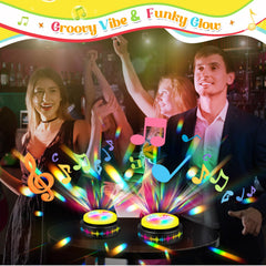 Feekoon Dance Party Button built in lights create carnival vibe during office breaks