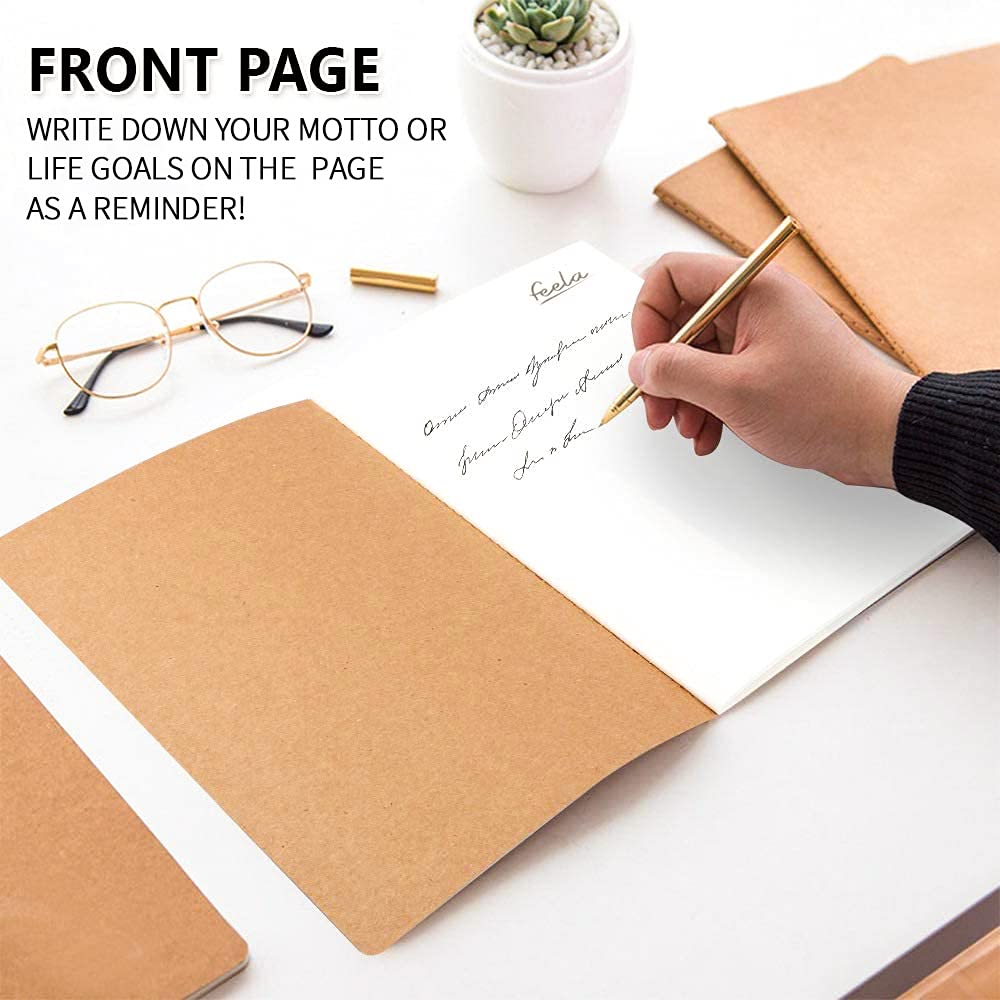 Feela compact notebooks ideal for students and commuters to plan notes