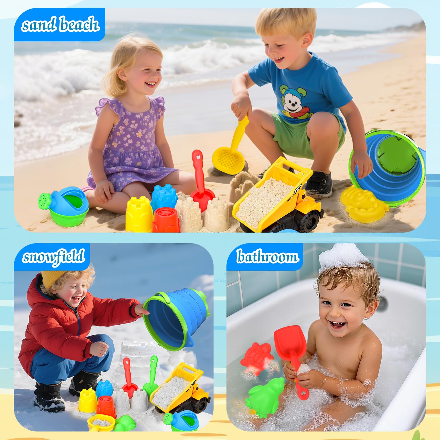 Fegalop dumper truck adds interactive role-play during seaside adventures