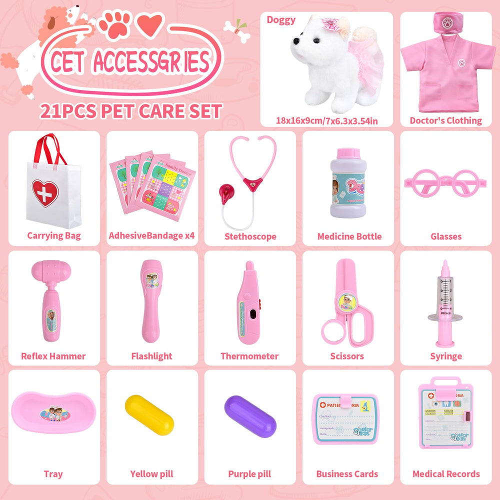 Fegalop kit travel bag keeps all doctor tools organized for home and travel.
