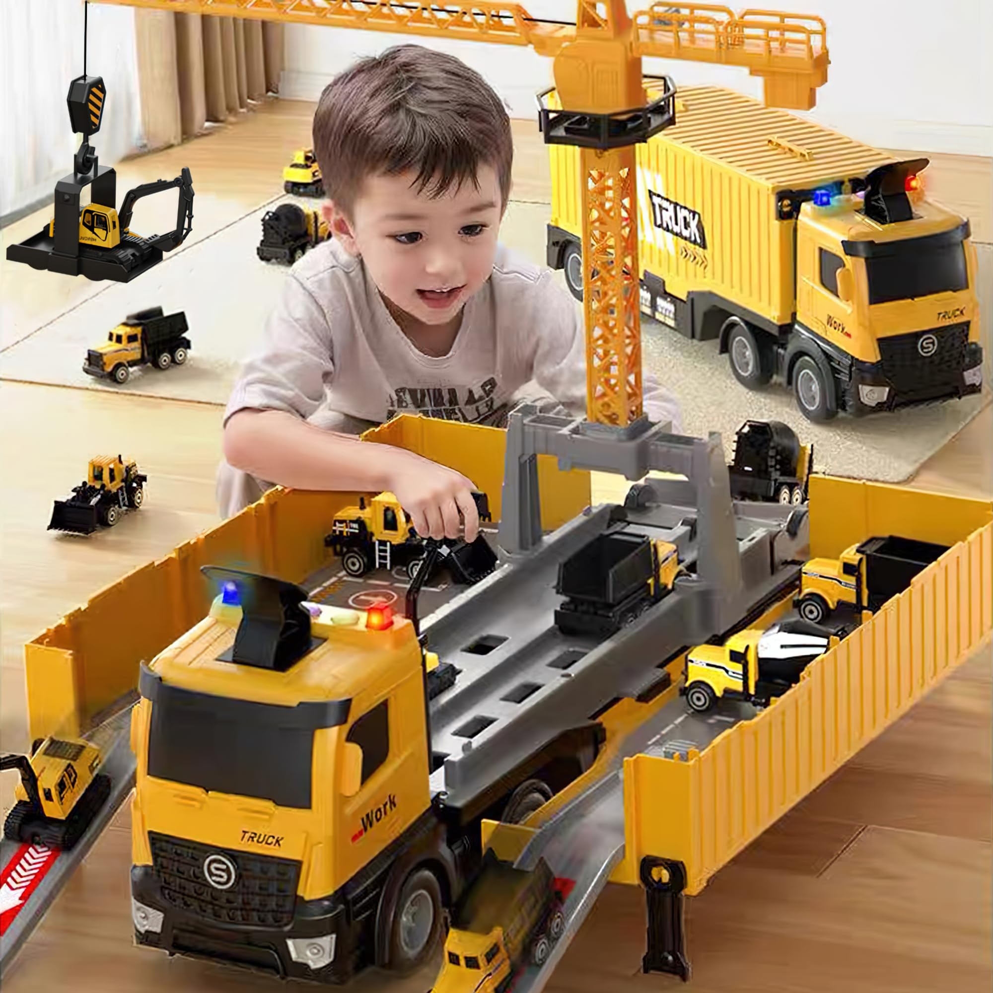 FEIDAMA ABS alloy construction ensures durable, safe play for kids.