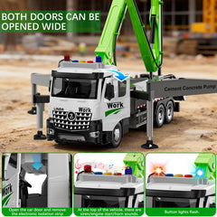 FEIDAMA toy shows opening door for hands-on access during pretend maintenance.