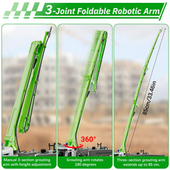 FEIDAMA pump truck toy with water spray enhances sensory and interactive play.