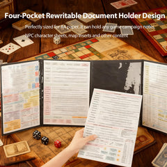 FEIDIAO DM screen four-panel layout for quick reference during campaigns