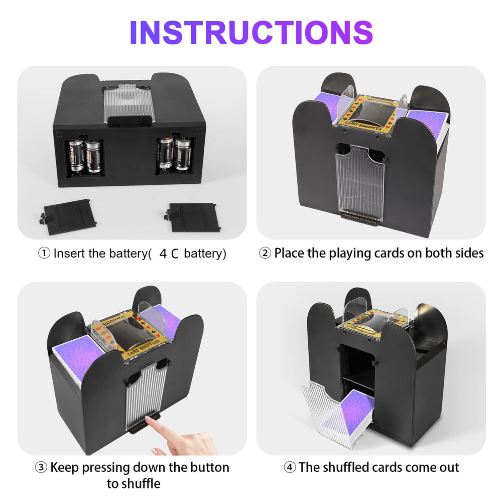 Standard card size compatibility covering Bicycle and Brybelly Elite