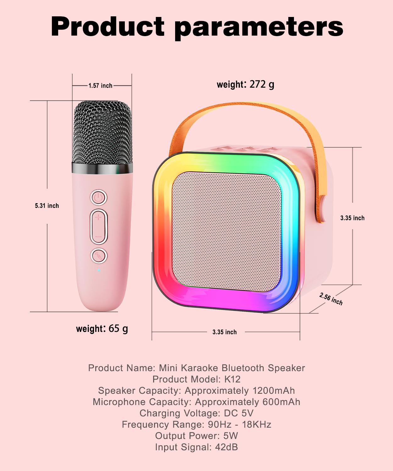 Feix g mini karaoke gift-ready kit ideal for birthdays.