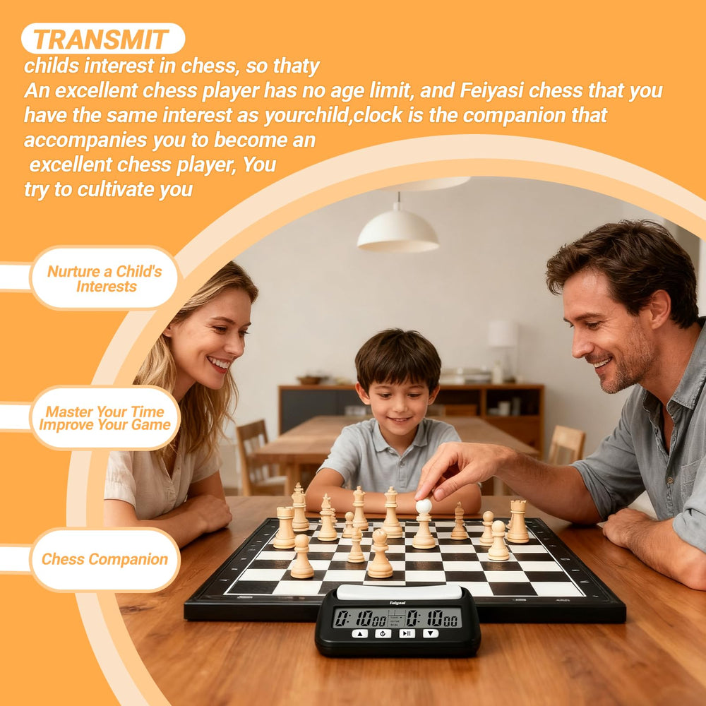 Feiyasi digital chess clock volume control for adaptable sound