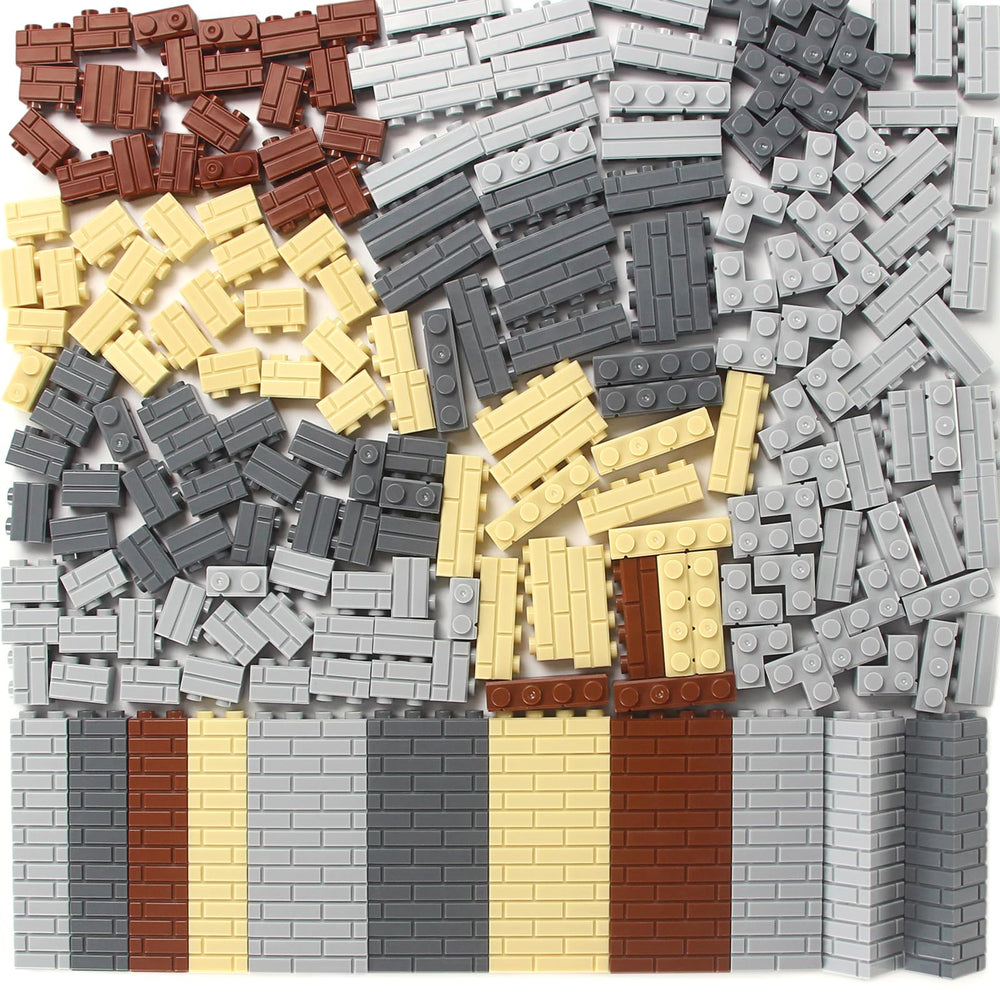 Feleph L-corner bricks (42 pcs) for sharp architectural corners.