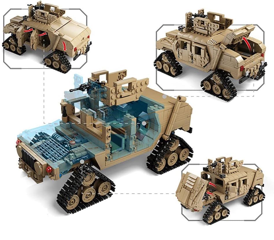 Feleph M1A2 Armored Vehicle 1-18 offers an alternative display option.