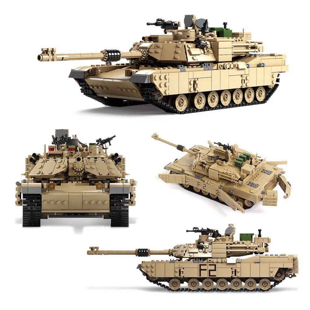 Feleph M1A2 Tank 1:28 scale demonstrates authentic proportions for display.