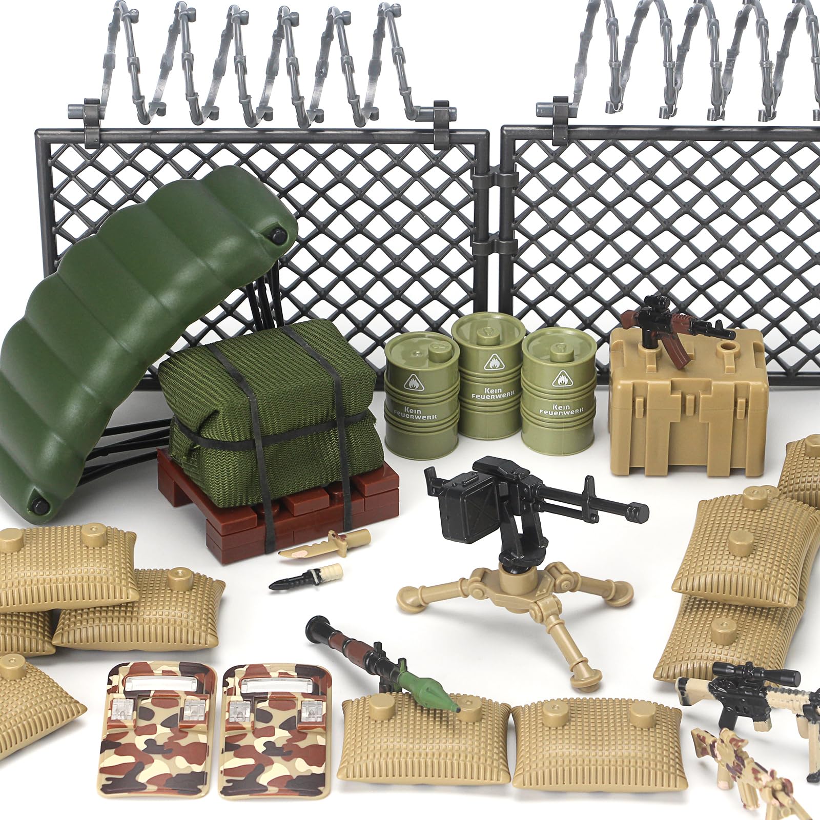 Feleph machine gun model with detailed detailing for dynamic battle scenes.