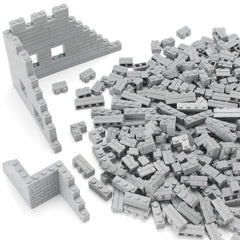 Feleph Masonry Bricks 1x3 bricks strengthen connector walls for varied structures