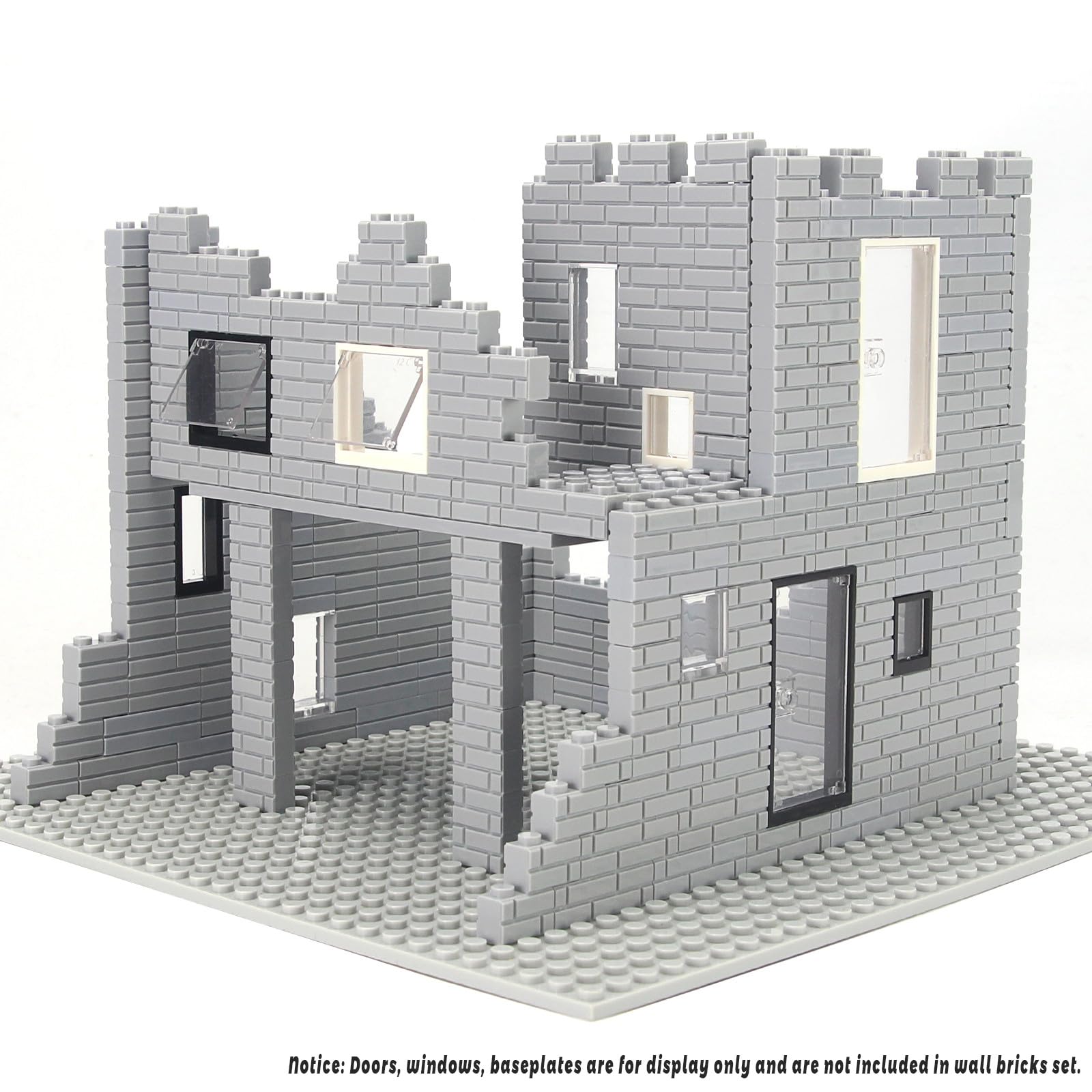 Feleph Masonry Bricks L-corner bricks help create durable corners