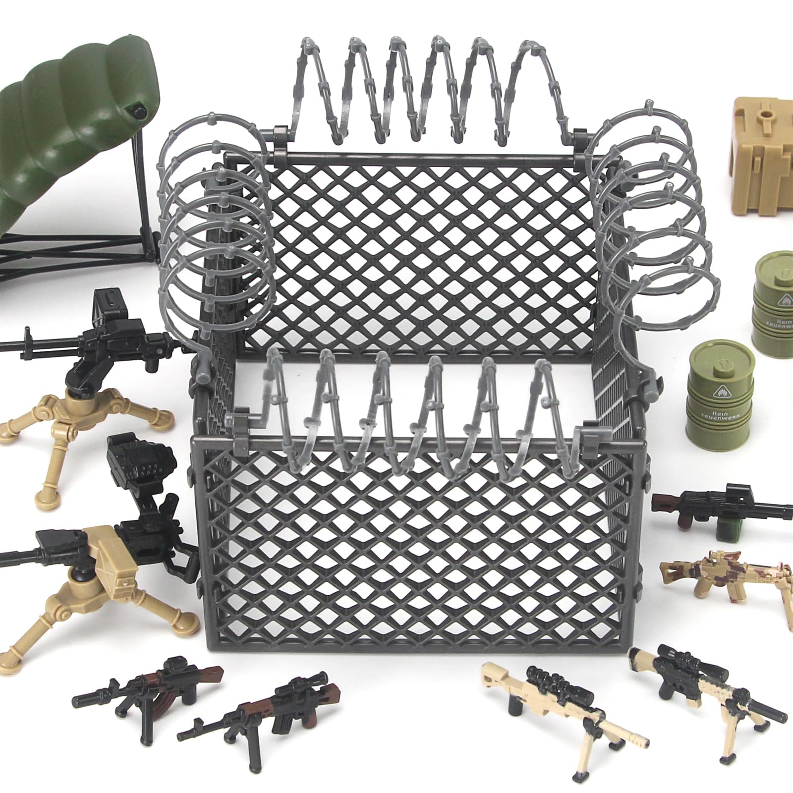 Feleph tactical gear set helps customize army figures for varied missions.