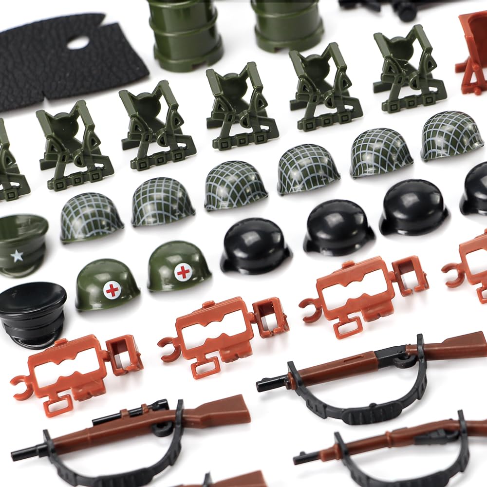 Feleph US army weapons collection: rifles and submachine guns ideal for detailed figure scenarios