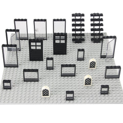 Feleph Windows and Doors Kit stairs enable smooth interior transitions in dioramas.