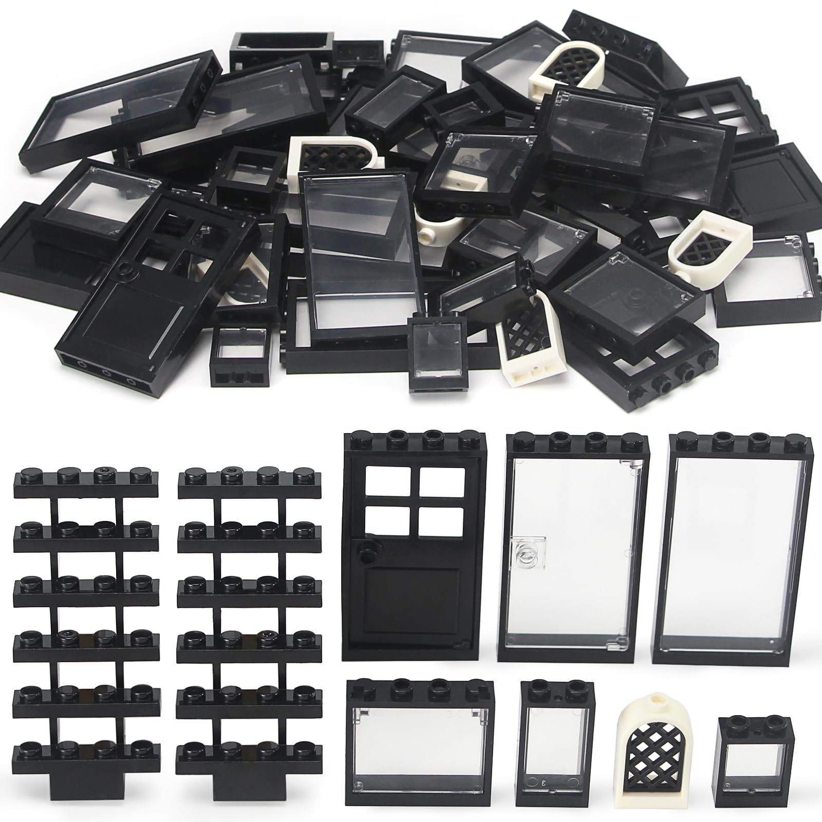Feleph Windows and Doors Kit windows provide realistic façade details for compact builds.