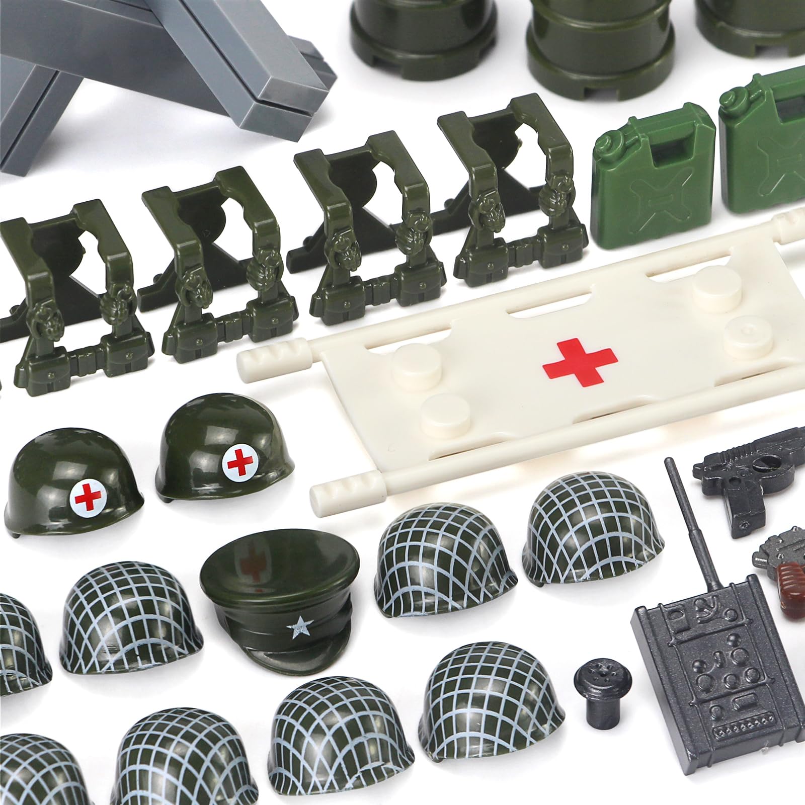 Feleph WW2 weapons pack includes rifles and submachine guns for detailed brick builds