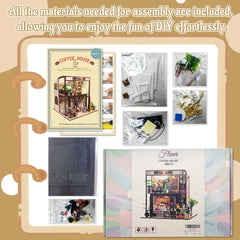 Flever dollhouse decor fabrics and papers for personal detailing