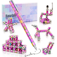 Felikray magnetic fidget pen in open case, ready for creative play and stress relief.