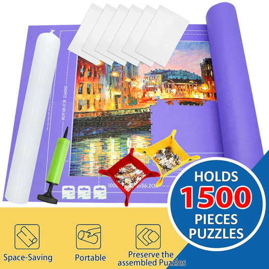 FELIZROCA puzzle kit includes pump and tube for quick setup