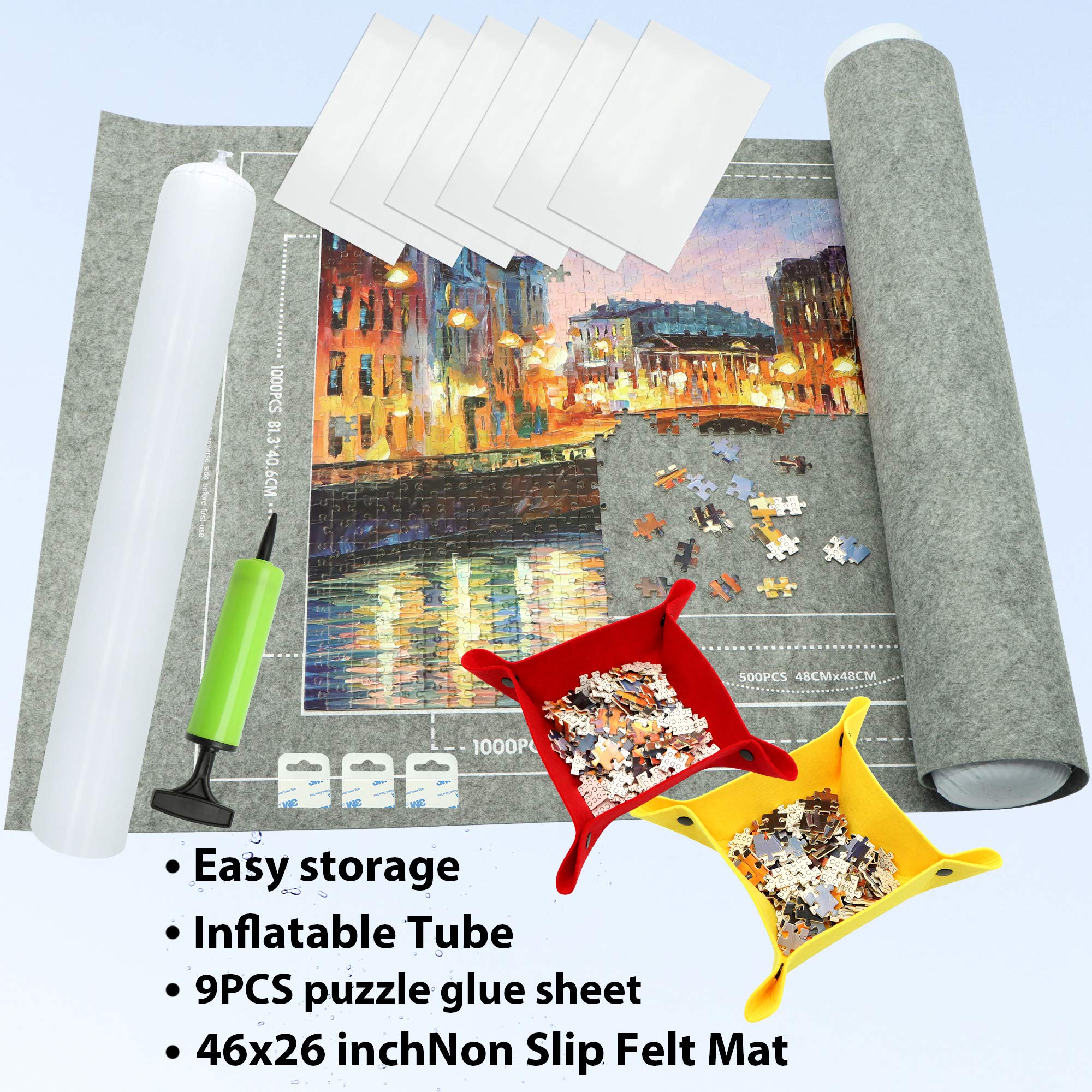 FELIZROCA adhesive glue sheets for securing finished sections