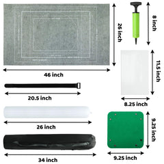 FELIZROCA rollup kit with inflatable tube protecting puzzle edges