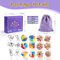 Femicgal plastic puzzles show color and shape variety, ideal for hands-on learning.