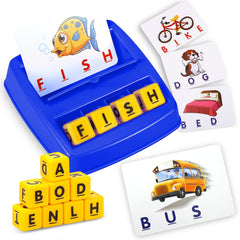 Fenikso matching letter game tray shown for organized setup and smoother early learning sessions.