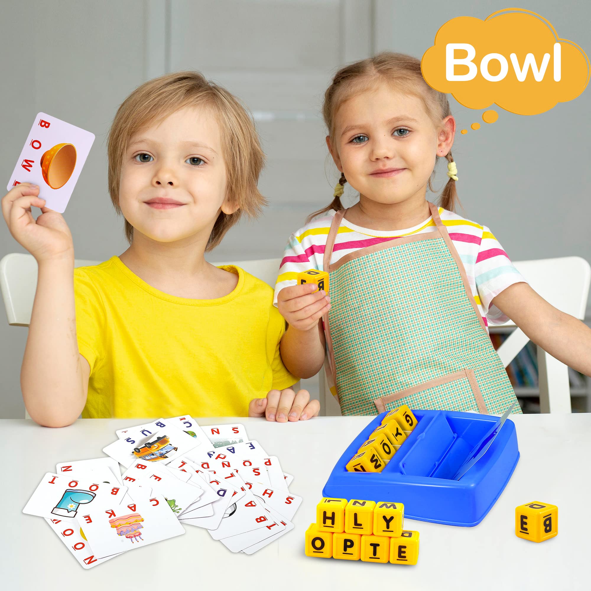 Fenikso spelling and memory game strengthens letter recognition and cognitive skills.