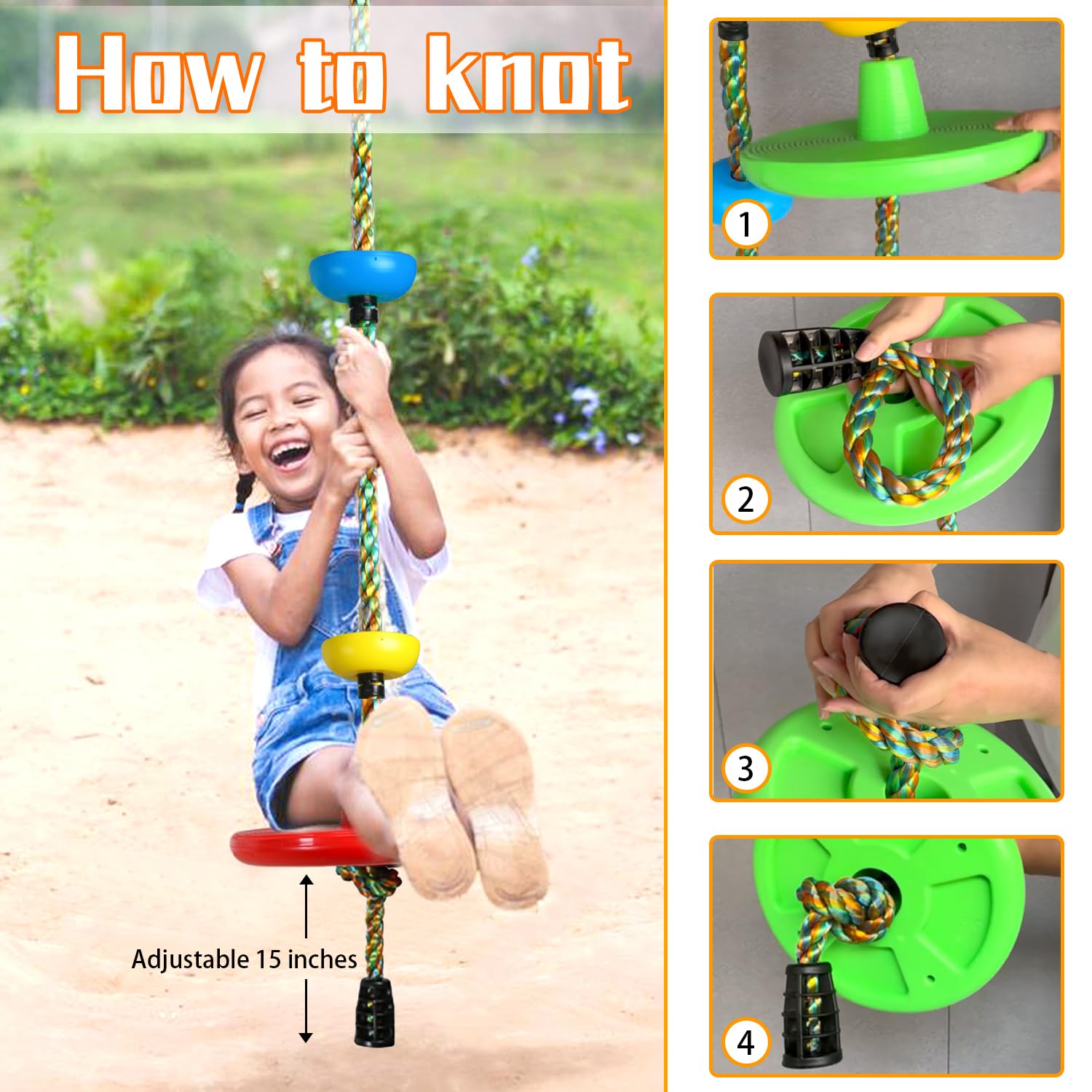 Fentin climbing rope with soft grip supports active outdoor exercise